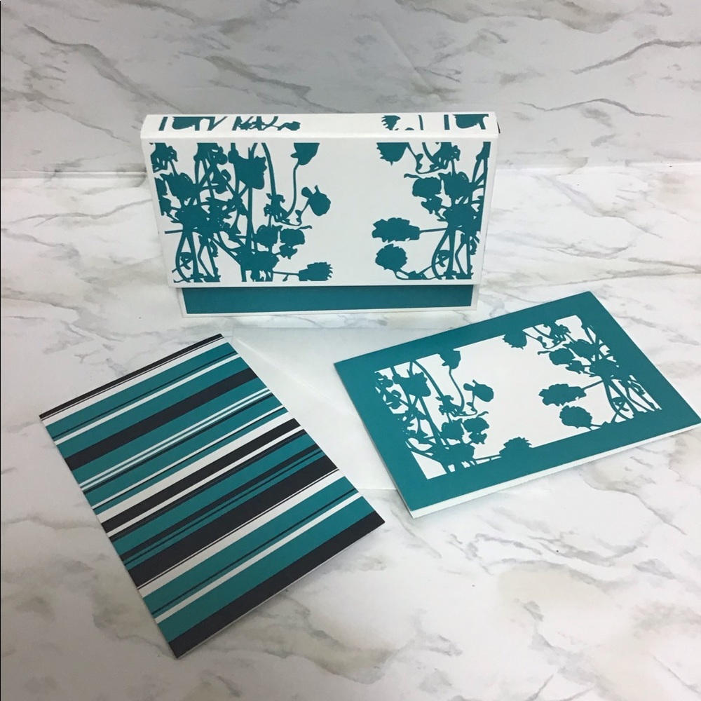 Blank stationery note cards 10 sets